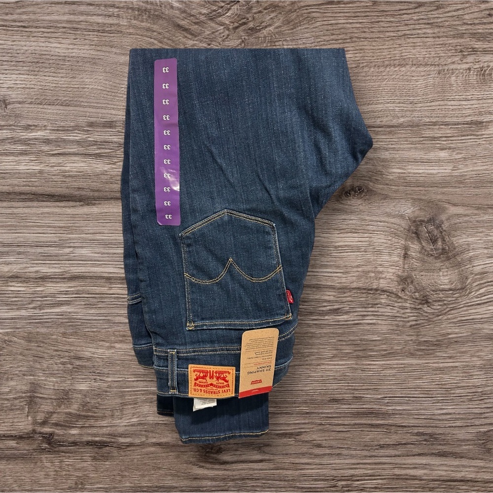Levi's Women's Dark Blue Straight Jeans